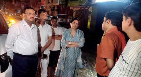प्रबन्ध निदेशक ईशा दुहन ने किया देर रात, आँधी और तेज बारिश से क्षतिग्रस्त हुई, विद्युत लाईनों का निरीक्षण