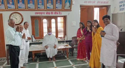 चातुर्मास प्रवेश जुलाई के पहले सप्ताह में मुनि श्री