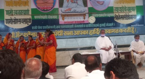 “मुनि प्रसन्न कुमार का गंगापुर में भव्य चातुर्मासिक प्रवेश”