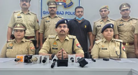 थाना लिंक रोड पुलिस टीम द्वारा वादी पर फायरिंग कर हत्या का प्रयास करने वाले 04 अभियुक्त गिरफ्तार